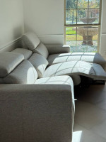 Recliner - Sectional Sofa with Chaise and two power reclining