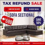 Sofa Sectional - Same Day Delivery!