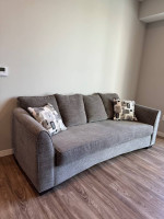 Seville Charcoal Sofa and Chair Set