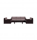 Yardbird Langdon Outdoor Sofa Set with Fixed Chairs and Coffee Table
