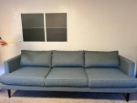 Joybird Blue Sofa - 8ft long