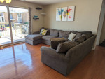 Excellent condition- large sectional sofa with chaise lounge
