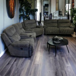 Gray 3-Piece Recliner Couch Sofa Set **FREE DELIVERY**