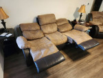 Reclining Sofa and Recliner