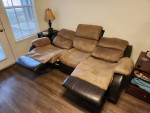 Reclining Sofa and Recliner