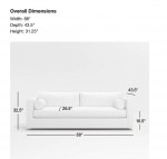 Crate & Barrel Deep Sofa