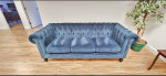 Ophelie 85'' Upholstered Chesterfield Sofa