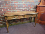 Italian Prov` Solid Wood Sofa Table by Henredon!
