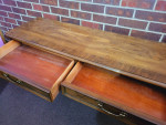 Italian Prov` Solid Wood Sofa Table by Henredon!