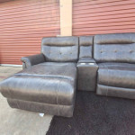 Huge Electric Leather Sofa