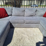 Gray Double Chaise Sectional Sofa