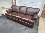 $5k Arhaus Leather Sofa - delivery available