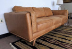 Full Grain Article  Leather Sofa