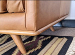 Full Grain Article  Leather Sofa