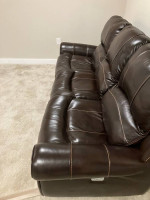 Power Leather Sofa Set