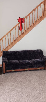 Sleeper Sofa Black-