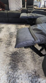 Manual reclining sofa and love seat