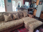 Large sectional sleeper-sofa