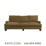 Crate & Barrel Transitional Three Cushion Sofa (Was 3000)