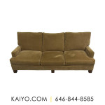 Crate & Barrel Transitional Three Cushion Sofa (Was 3000)