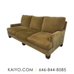 Crate & Barrel Transitional Three Cushion Sofa (Was 3000)