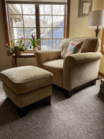 Sofa-chair and ottoman “Lane Brand”