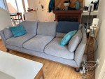 Scandinavian Designs Sofa and Armchair