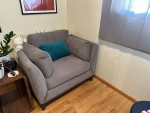 Scandinavian Designs Sofa and Armchair