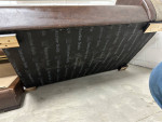 Vintage Mid Century Inspired Custom Modular Full Grain Leather Sofa Couch ๐