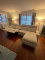 West Elm Sectional Sofa (recliner)