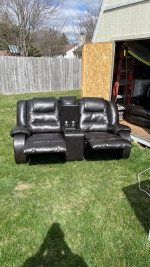Recline sofa and loveseat
