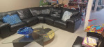 Sectional Sofa and Table