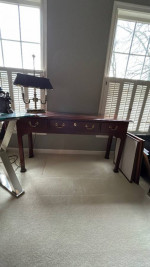 Sofa Table Link Taylor Mahogany 52” x 16”