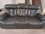 Parker Electric Reclining Sofa with Drop Table