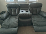 Parker Electric Reclining Sofa with Drop Table