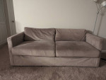 Sofa, Recliner chair, Dining Table + 4 chairs, Bedside table