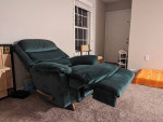 Sofa, Recliner chair, Dining Table + 4 chairs, Bedside table