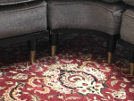 Mid Century sectional sofa, chair, ottoman