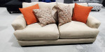 BRAND NEW BEIGE SOFA 90IN PILLOWS INCLUDED