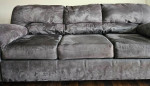 3 Seats Gray Couch / Sofa