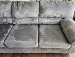3 Seats Gray Couch / Sofa
