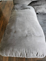3 Seats Gray Couch / Sofa
