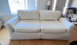 White Couch/ Sofa like new