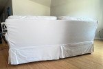 White Couch/ Sofa like new