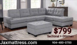 New Sectional Sofa Set W/Ottoman