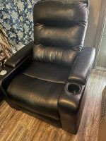 Sofa set with 2 glass end tables