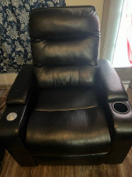 Sofa set with 2 glass end tables