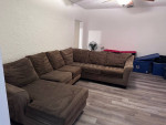 Table w 6 chairs and 3 Piece Sofa