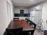 Table w 6 chairs and 3 Piece Sofa