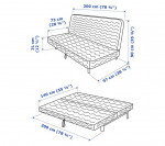Ikea Nyhamn Sleeper Sofa Futon